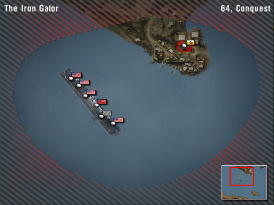 battlefield 2 maps iron gator singleplayer