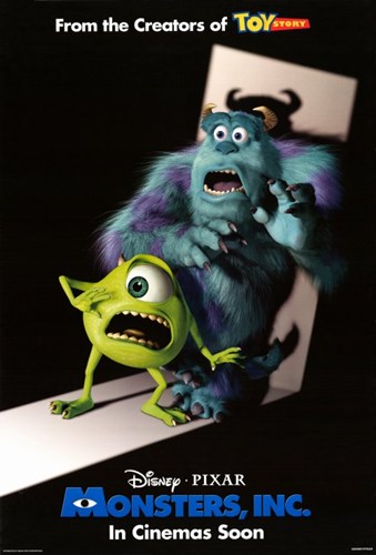 Monsters, Inc-Scream poster