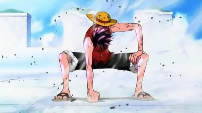 when does luffy use gear 5 second time