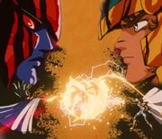 Saga y Aioria