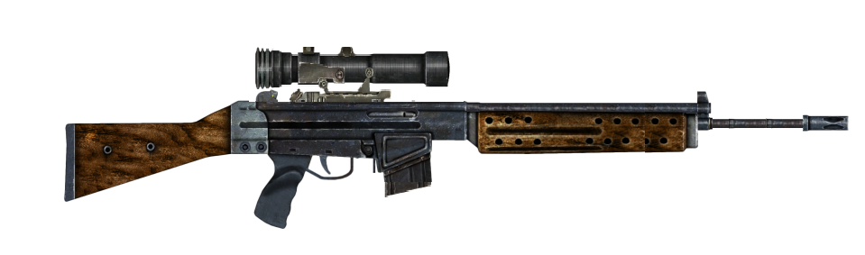 silent sniper rifle fallout 3