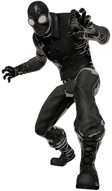 Image - Noir Spider-Man (Peter Parker).JPG - Spider-Man Wiki - Peter