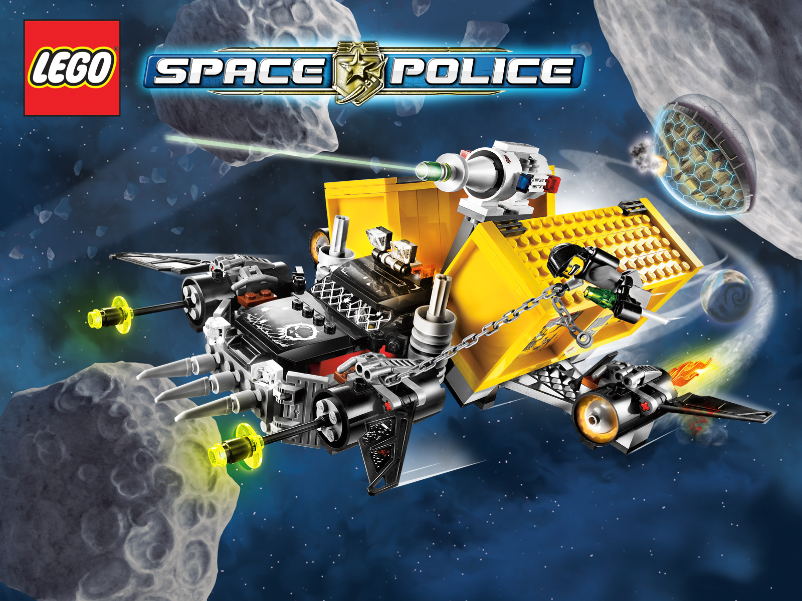 lego space police characters