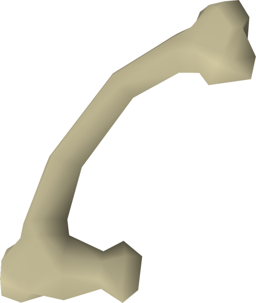 Curved bone RuneScape Wiki Wikia