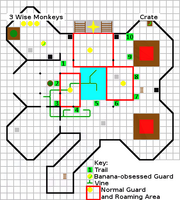 Do No Evil banana puzzle efficient solution