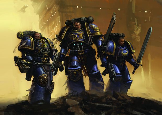 Grupo-space marine. Brothers Sidonus, Titus and Leandros