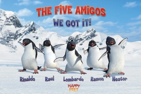 Amigos (group) - Happy Feet Wiki, The Movie-Based Happy Feet Encyclopedia