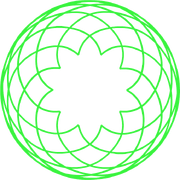 Spirograph transparent