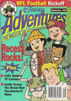 Disney Adventures Magazine for Kids Aug 1993 A Really Wild, Wild West Vol 3 No.1 Disney Adventures Magazine for Kids Aug 1993 A Really Wild, Wild West Vol 3 No.1
