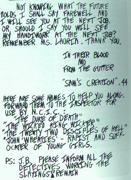 Berkowitz's letter