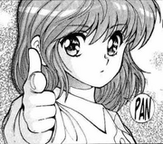Keiko's close up pic in manga