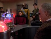Riker hat Ärger mit den Kes