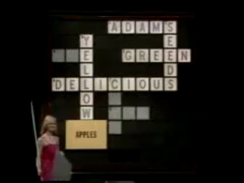 crossword puzzle game show