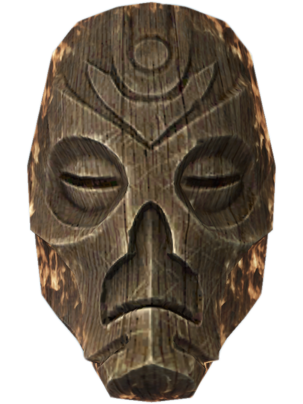 Wooden Mask - Elder Scrolls - Wikia