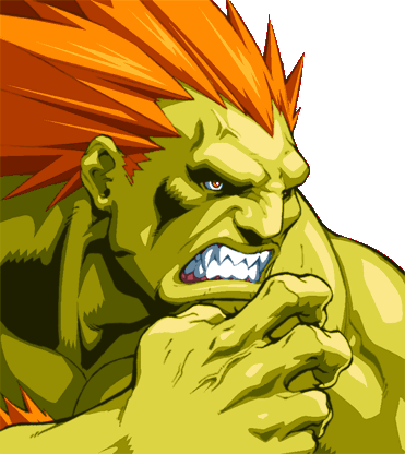 Street Fighter Blanka Statues Combo