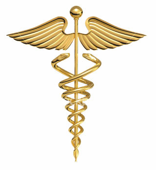 The caduceus is one of Hermes' symbols, a leather pouch winged sandals ...