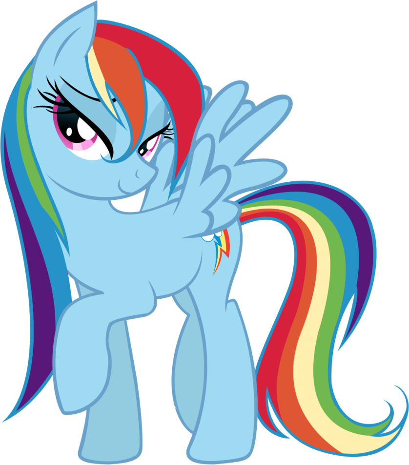 my little pony rainbow dash png