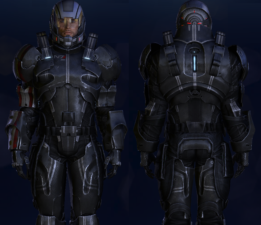 mass effect 3 serrice council armor