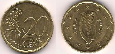Irish euro coins Currency Wiki the online numismatic encyclopedia