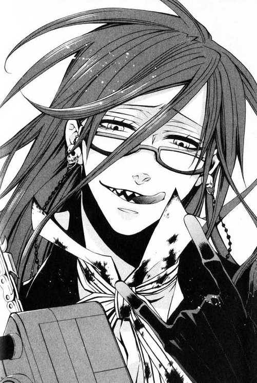 black butler grell angery