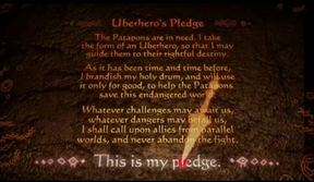 Uberheroe's Pledge