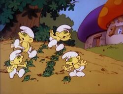 Yellow Bird Smurfs