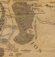 Rhovanion mapa