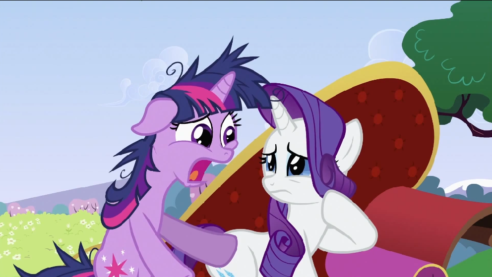 Image Twilight Sparkle and Rarity S2E03.png My Little Pony