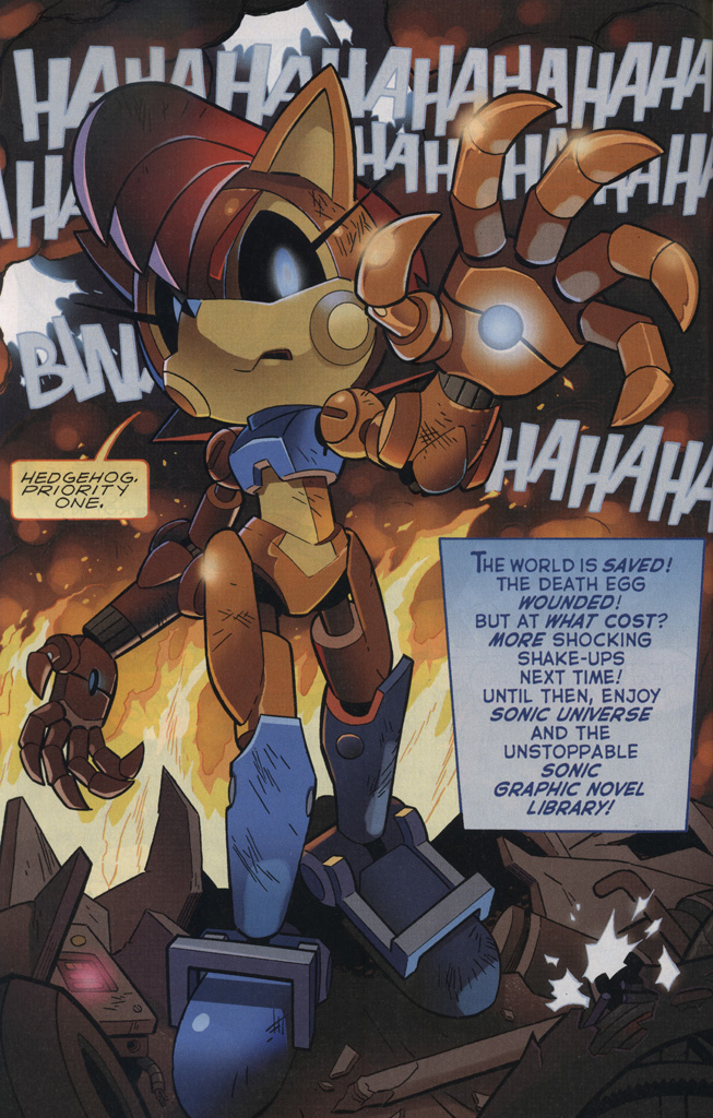 Mecha Sally Mobius Encyclopaedia Sonic The Hedgehog Comics