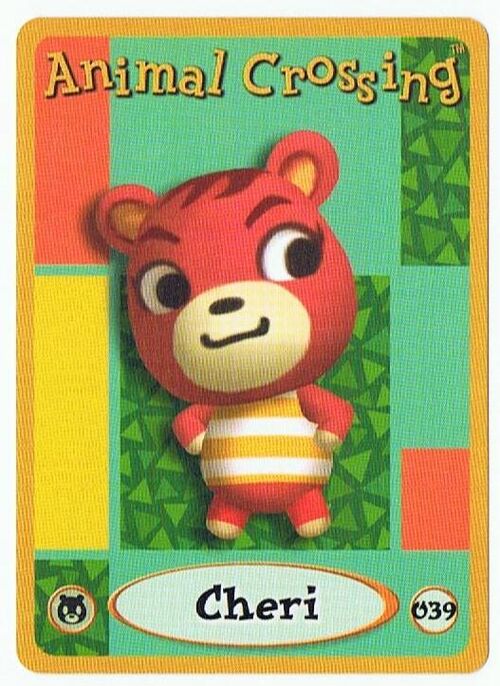 cheri animal crossing plush