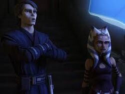 Anakin & Ahsoka jedi temple