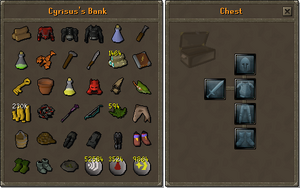 Cyrisus's bank