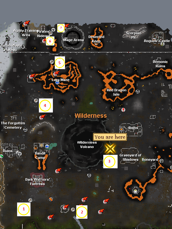 Distractions And Diversions Locations Shooting Star - The Runescape Wiki