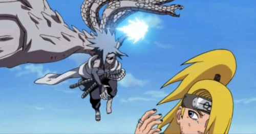 Imagen Sasukevsdeidara.jpg Naruto Wiki