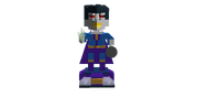Bizarro cube dude