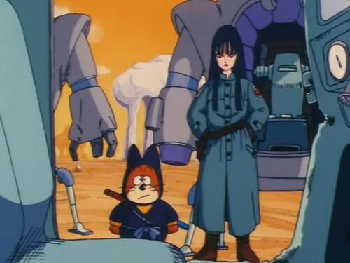 Image Shu And Mai With The Pilaf Machines Dragon Ball Wiki 
