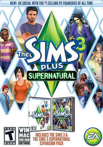 TumzaGames: Скачать Бесплатно The Sims 3 Supernatural