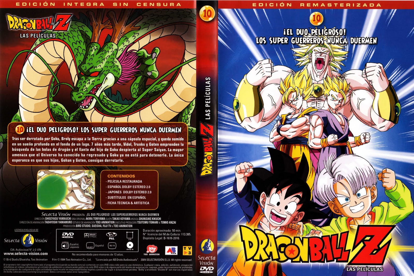 10-El_regreso_de_Broly - [DD] Dragon Ball Z Película 10 El Regreso del Guerrero Legendario - Anime Ligero [Descargas]