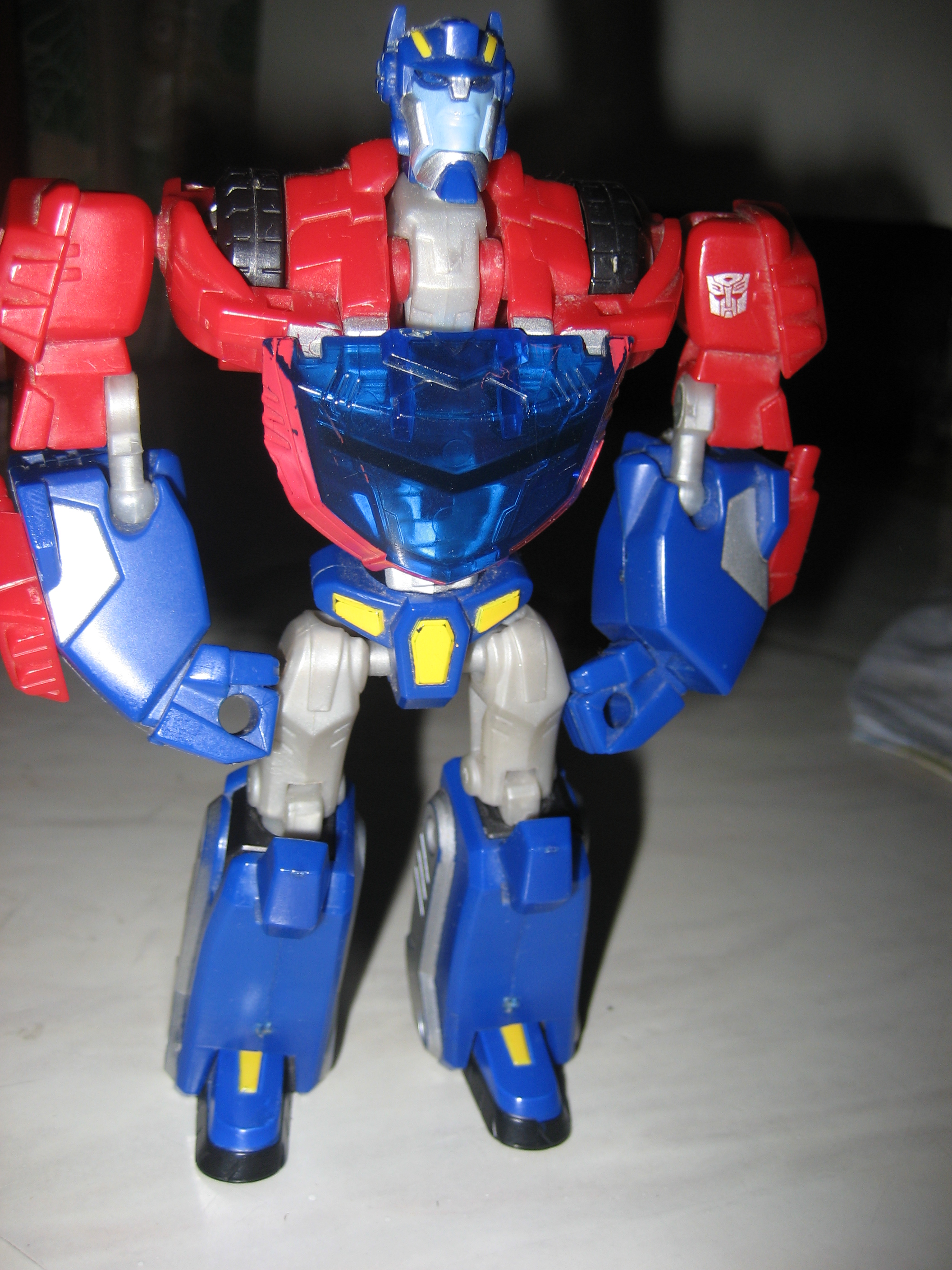 transformers animated toys optimus prime