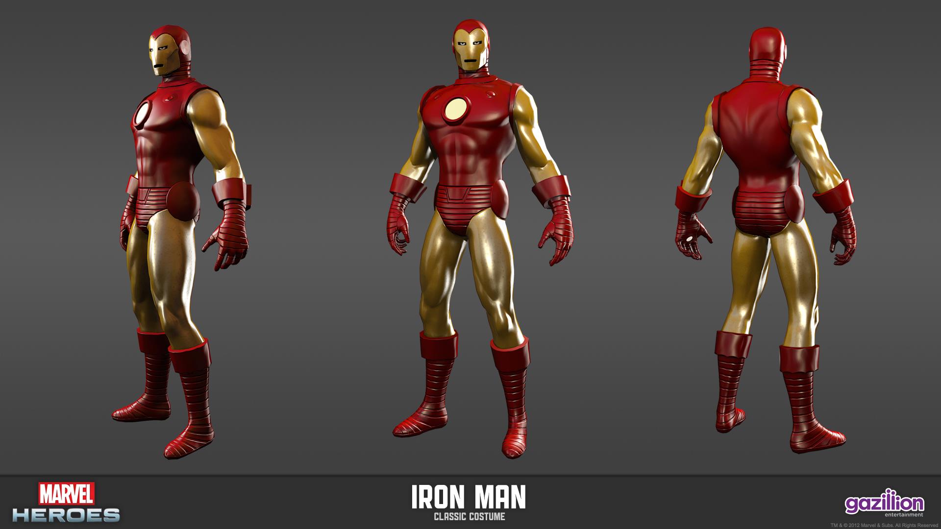 e model iron man