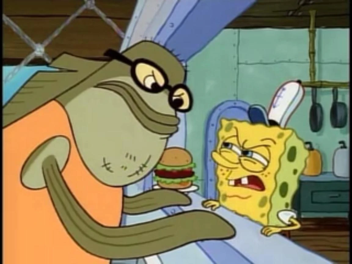 Image Bubble Bass & Spongebob.jpg Encyclopedia SpongeBobia The SpongeBob SquarePants Wiki