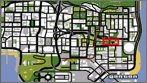 Grove Street GTA San Andreas (carte)