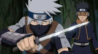 Kakashi usando Tantō
