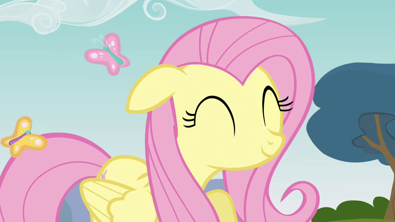 Image - Fluttershy cute smile S3E3.png - My Little Pony Friendship is