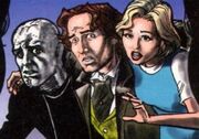 Caerdroia DWM Doctor, Crizz, and Charley
