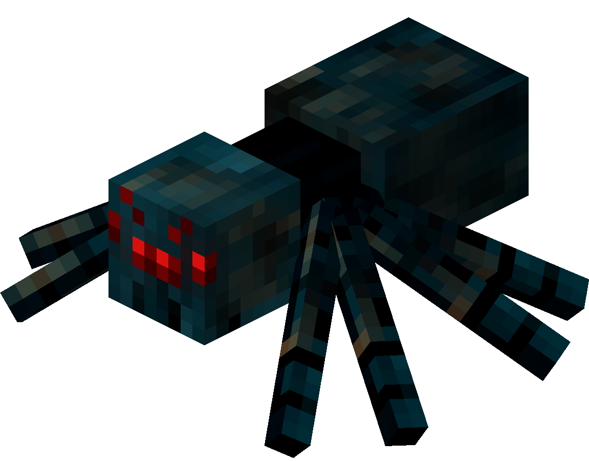 minecraft cave spider plush