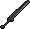Iron longsword