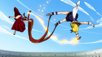 Flare fights Lucy in the air