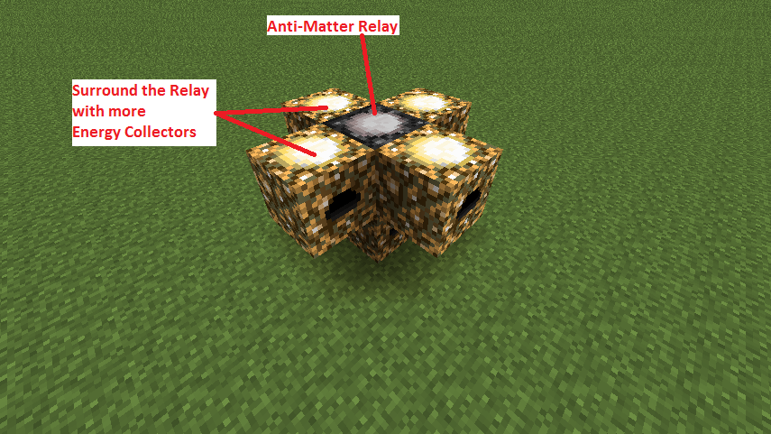 Relay surrounded by Energy Collectors in Layer 2 of Orb Power Flower