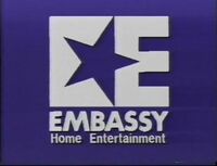 ... of the Embassy Home Entertainment logo. Used only outside the U.S